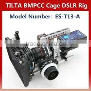 Tilta ES-T13-A BMPCC Rig Light-Weight Matte Box for Blackmagic Pocket Camera thumbnail-1