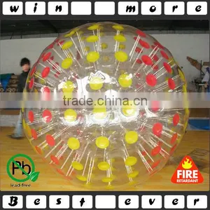 TPU & TPU Inflatable Glow Zorb Ball, Inflatable Zorb With Harness thumbnail-1