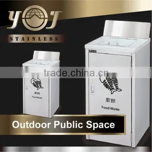Hot Sell New Design Unique Novelty Metal Plastic Trash Can thumbnail-1