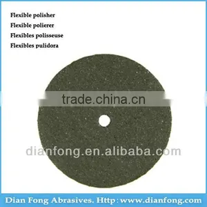 A102C Wheel Shaped Dark Flex Rubber Polishers Polishing Equipment thumbnail-1