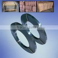 HOT! Anti-rust Black Coated 0.5*19mm High Tensile Steel Strapping 14MM,15MM,19mm 25mm Packing Steel Strip/packing Steel Coils thumbnail-1