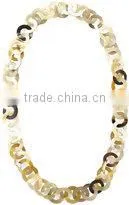 High Quality Eco-friendly Nice Water Buffalo Horn Jewelry Necklace Made in Vietnam thumbnail-1