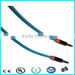 Male Jack to Jack Aux 3.5mm Flat Aux Cable thumbnail-6