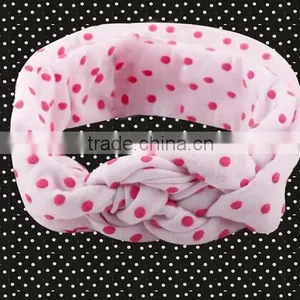 Red Toddler Baby Girls Polka Dot Headband Hair Band Headwear Wrap Accessories thumbnail-4
