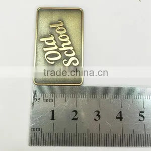 Supplier Embossed Metal Brand Logo Tag With 3m Sticker China Online Shopping thumbnail-3