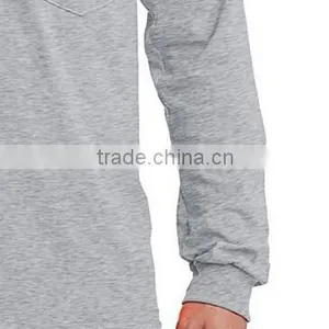 Men's Pocket Design Casual Bulk Long Sleeve T-shirts thumbnail-4