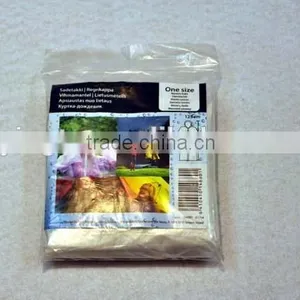 Plastic Rain Poncho With Logo thumbnail-4