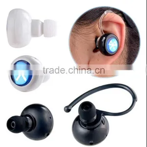 Mono Stereo Mini Wireless Bluetooth Headset Earphone Headphone Mic for Phone Unidirectional Headset Mic thumbnail-1