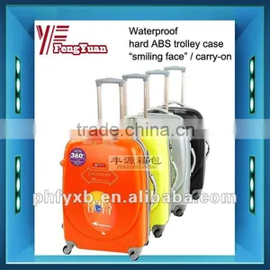 2014 China Cheap Smilling Wholesale ABS Shell Luggage/abs Trolley Luggage/hard Shell Luggage thumbnail-1