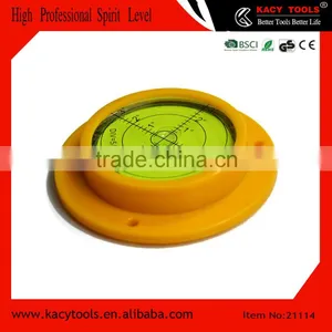 Plastic Round Circular Bubble Level Leveling Tools thumbnail-3