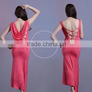 Wuchieal Modal 1 Piece Dress for Girls Belly Dancer thumbnail-5