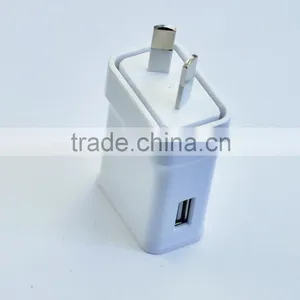 2.1a Eu/us Pin Flat Usb Wall Charger,Single Usb Port Home Charger Manufacturers thumbnail-5