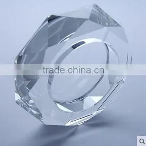 Large Laser Engraved Crystal Ashtray Wholesale thumbnail-1