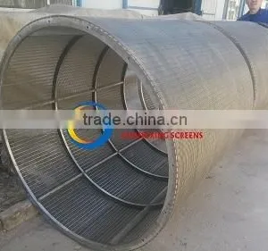 Large Diameter Wedge Wire Screen Used in Sugar Mill thumbnail-6