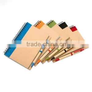Cheap a4 Kraft Paper Notebooks With Pen thumbnail-1