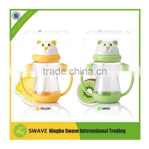 2016 Hot Sell Baby Drinking Plastic Cups 180cc Baby Bottle Straw With Handle P76750 thumbnail-4