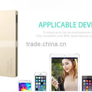 Cheap High-end Anker 10000mah Portable Power Bank With Cable Built-in thumbnail-1