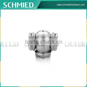 Stainless Steel Flush Joiner Adjustable 90-180 Degree Round Tube Connector thumbnail-2
