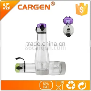 Clear Plastic Sport Tea Infuser Drinking Water Bottle thumbnail-3
