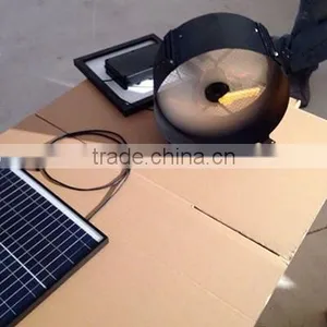 12W 12inch Solar Powered Wall Ventilators,solar Exhaust Fan thumbnail-2