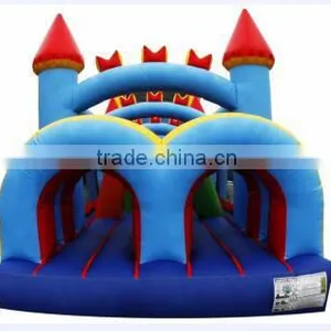 3.5mWx20mLx6mH Giant Inflatable Obstacle Course Outdoor Inflatable Games for Adult thumbnail-3