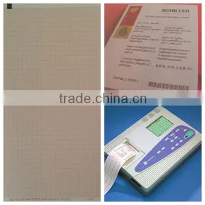 12-Channel ECG Paper / 210mm*280mm-200P Z Fold Electrocardiograph Paper for Schiller thumbnail-1