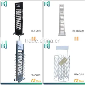 Floor Metal Custom Ceramic Tile Display Rack Stand HSX-S0364 thumbnail-6