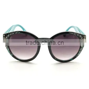 Good Quality and Competitive Price Hand Made With Diamond Round Sunglasses thumbnail-4