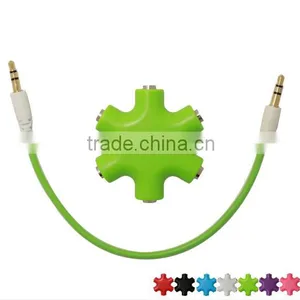 3.5mm Universal Headphone Splitter / Audio Headphone Jack Splitter / Earphone Splitter thumbnail-1