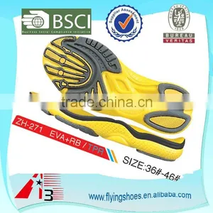 Yellow Sport Basketball Running Shoes Sole thumbnail-1