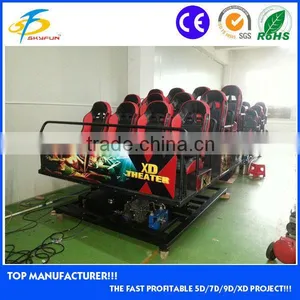 2014 New Products Motion 12 Seats 5d Cinema,7d Theater,9d Cinemas thumbnail-1
