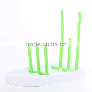 Custom BPA Free Colorful Plastic Drying Rack for Baby Water Bottle thumbnail-5