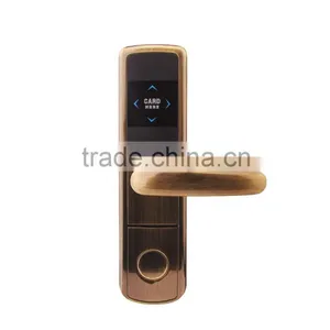 China Factory Electronic Lock Smart Digital Card Hotel Locks thumbnail-2