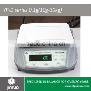 Electronic Balance High Capacity Bench Balance Digital Balance 15kg 0.1g Rechargeable Battery Balance thumbnail-2