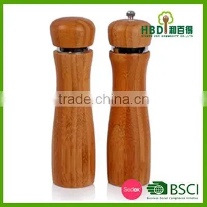 2016 Amazon Best Seller Natural Bamboo Pepper Mill , Wood and Bamboo Pepper Mill ,pepper Mill thumbnail-4