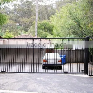 2016 New Design Metal Outdoor Gate Design, Iron Craft Gate, Forged Steel Iron Gate Grill Designs thumbnail-2