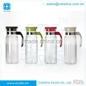 Juice Water Drink Acrylic Plastic 1.5L Pitcher With Lid thumbnail-1