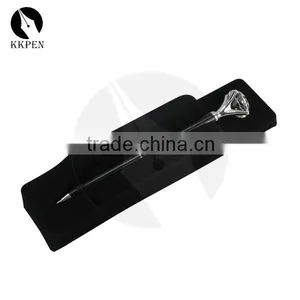 KKPEN Crystal Logo Metal Brass Roller Ball Pen thumbnail-6