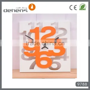 3D Big Digital Plastic Quartz Wall Clock thumbnail-1