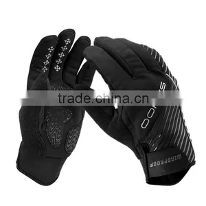 Customized High Quality Bicycle Leather Gloves thumbnail-2