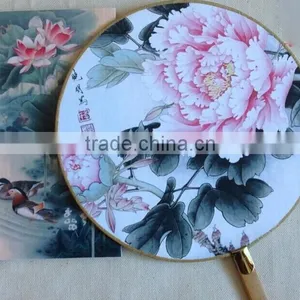Fragrant Hot Selling Delicate Bamboo Wooden Summer Accesory Art Folding Carved Hand Fan thumbnail-6