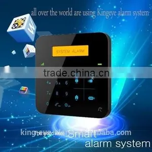 Wholesales Price GSM +PSTN Multi-language Yellow Smart Touch LCD Security Alarm System With Android IOS APP thumbnail-6