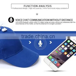 Sunshine Cap With Bluetooth Music Wireless Sports Headphone Hat thumbnail-4