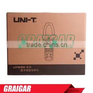 Uni-T UT231 Single-phase 2-wire True RMS Power Clamp Meter Power Factor Phase Angle 600KW USB Data Logging Analogue Bar Graph thumbnail-6