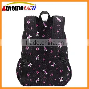 Cool Lady Laptop Bagpack, Shoulder Strap Backpack for Teens thumbnail-3