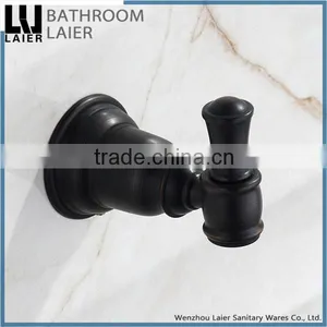 Modern Zinc Alloy ORB Finishing Bathroom Sanitary Items Wall Mounted Robe Hook thumbnail-4