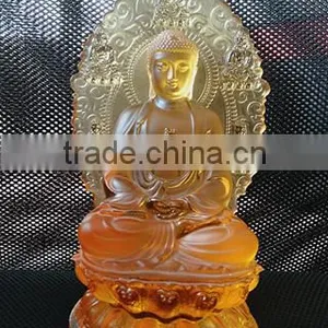 2015 New Products Lead Crystal Craft B111 Buddha Statue Crafts thumbnail-1