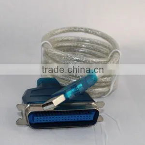 USB to Parallel Adapter Cable IEEE 1284 With Usb Printer Cable thumbnail-1