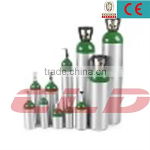 High Pressure Aluminum Alloy Oxygengas Cylinder Air Cylinder thumbnail-1