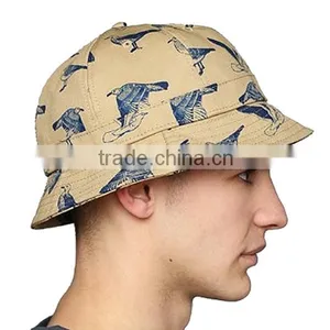 Hot Sale Wholesale Men Terry Towel Bucket Hat thumbnail-1